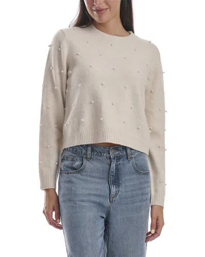 Splendid Pearl Crew Sweater In Moonstone