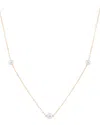 Splendid Pearls 10k 7-7.5mm Freshwater Pearl Necklace