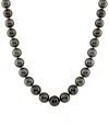 Splendid Pearls 14k 8-11mm Tahitian Pearl Necklace