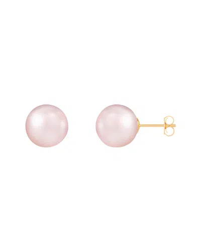Splendid Pearls 14k 10-11mm Pearl Earrings