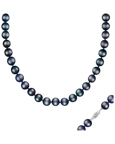 Splendid Pearls 14k 10-11mm Pearl Necklace