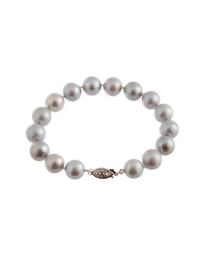 Splendid Pearls 14k 10-11mm Pearl Necklace