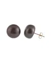 Splendid Pearls 14k 11-11.5mm Freshwater Pearl Earrings