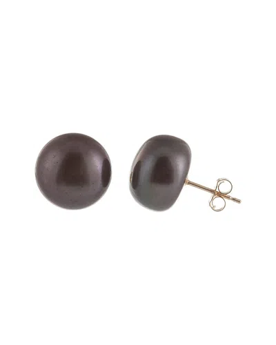 Splendid Pearls 14k 11-11.5mm Freshwater Pearl Earrings