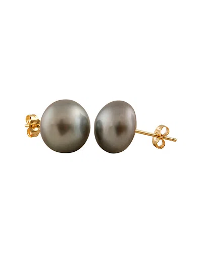 Splendid Pearls 14k 11-11.5mm Freshwater Pearl Studs