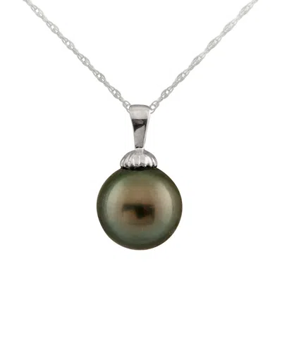 Splendid Pearls 14k 11-12mm Tahitian Pearl Pendant
