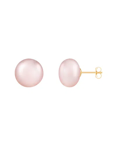 Splendid Pearls 14k 12-13mm Pearl Earrings