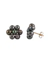 Splendid Pearls 14k 3-4mm Freshwater Pearl Drop Earrings