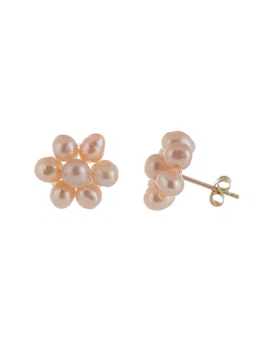 Splendid Pearls 14k 3-4mm Freshwater Pearl Earrings