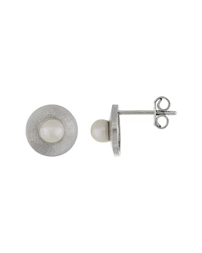Splendid Pearls 14k 4-4.5mm Freshwater Pearl Earrings