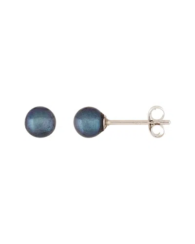 Splendid Pearls 14k 4-4.5mm Akoya Pearl Studs