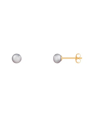 Splendid Pearls 14k 4-5mm Pearl Earrings