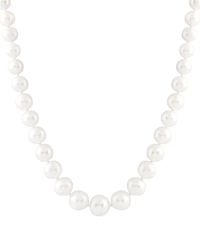 Splendid Pearls 14k 4-8mm Pearl Necklace