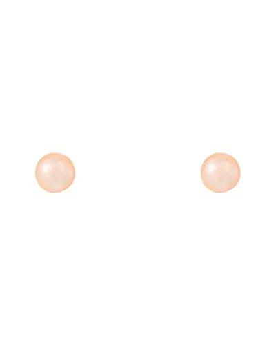 Splendid Pearls 14k 5-5.5mm Pearl Earrings