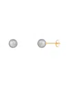 Splendid Pearls 14k 5-6mm Pearl Earrings