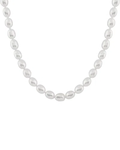 Splendid Pearls 14k 5-6mm Pearl Necklace