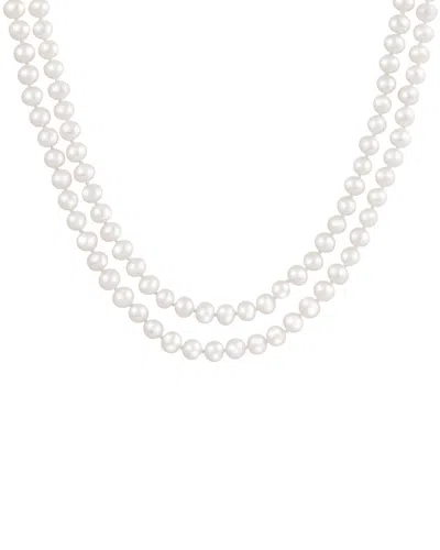 Splendid Pearls 14k 5-6mm Pearl Necklace