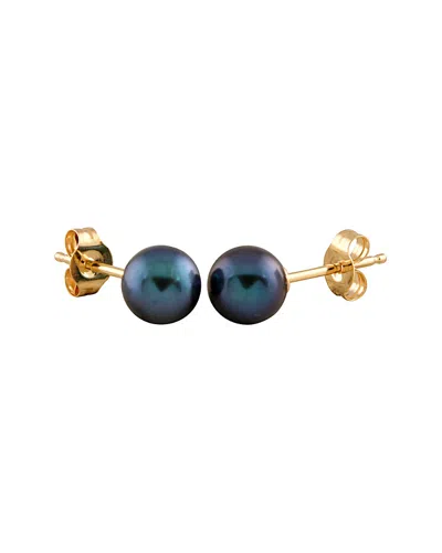Splendid Pearls 14k 5-5.5mm Freshwater Pearl Earrings In Multi
