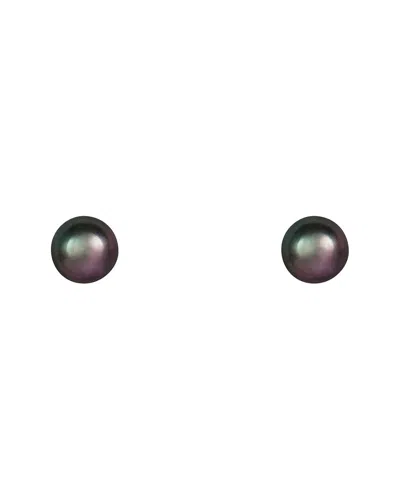 Splendid Pearls 14k 6-6.5mm Pearl Earrings