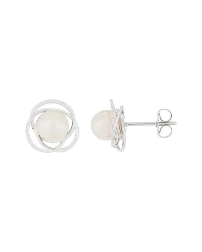 Splendid Pearls 14k 6.5-7mm Akoya Pearl Earrings