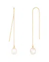 Splendid Pearls 14k 7.5-8mm Pearl Earrings