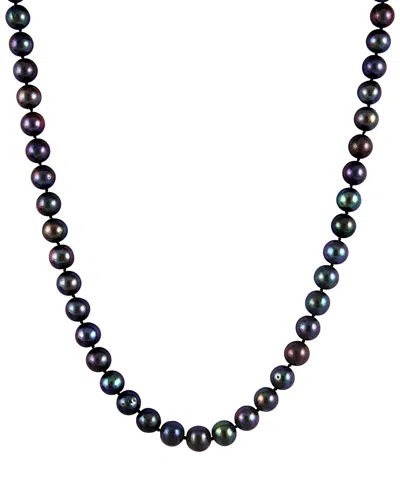 Splendid Pearls 14k 8-8.5mm Pearl Necklace