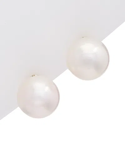 Splendid Pearls 14k 8-9mm Akoya Pearl Studs