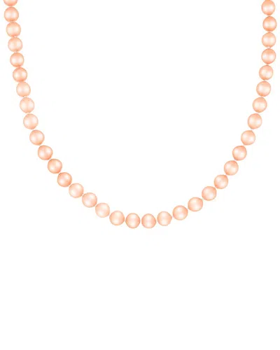 Splendid Pearls 14k 8-9mm Pearl Necklace