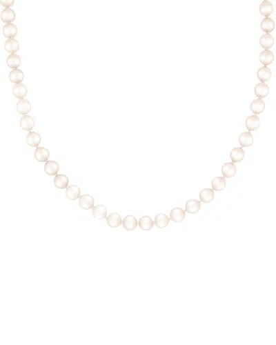 Splendid Pearls 14k 8-9mm Pearl Necklace