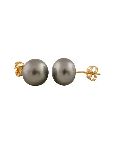 Splendid Pearls 14k 8.5-9mm Freshwater Pearl Studs In Gold