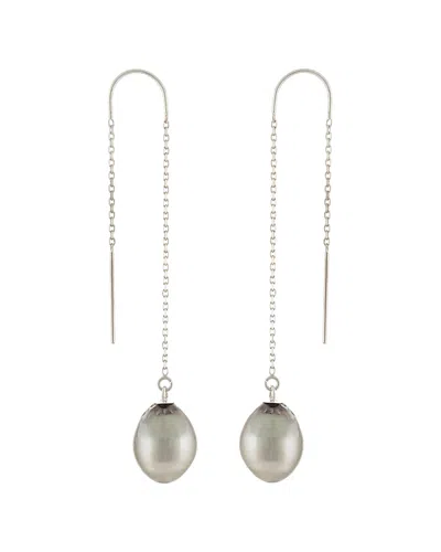 Splendid Pearls 14k 9-10mm Freshwater Pearl Earrings