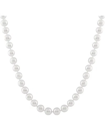 Splendid Pearls 14k 9-10mm Pearl Necklace