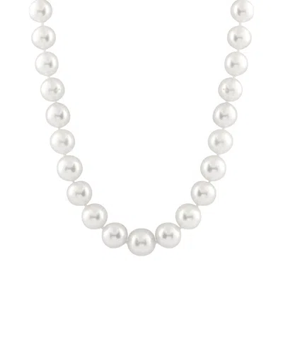 Splendid Pearls 14k 9-12mm Pearl Necklace