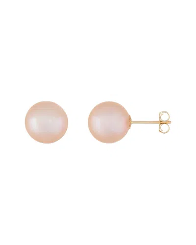 Splendid Pearls 14k 9-9.5mm Freshwater Pearl Earrings