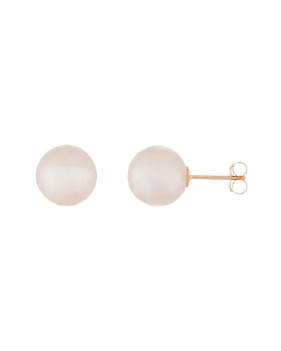 Splendid Pearls 14k 9-9.5mm Freshwater Pearl Studs
