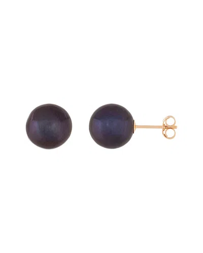 Splendid Pearls 14k 9-9.5mm Freshwater Pearl Studs