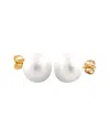 Splendid Pearls 14k 9-9.5mm Freshwater Pearl Studs