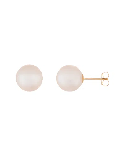 Splendid Pearls 14k 9-9.5mm Akoya Pearl Earrings