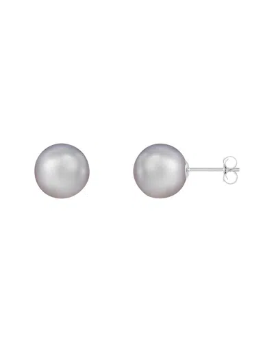 SPLENDID PEARLS SPLENDID PEARLS 14K 9MM PEARL EARRINGS