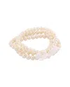 Splendid Pearls 6-7mm Freshwater Pearl Set Of 3 Bracelets