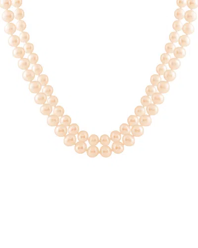 Splendid Pearls 7-8mm Freshwater Pearl Endless 100in Necklace
