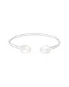 Splendid Pearls Freshwater Pearl Cuff Bracelet