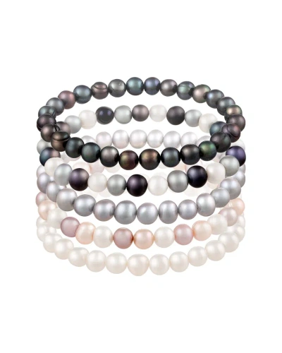 Splendid Pearls 9-10mm Pearl Bracelet In Multi