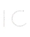 Splendid Pearls Silver 4.5-5.5mm Pearl Earrings