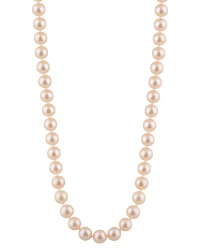 Splendid Pearls Plated 8-8.5mm Pearl Necklace