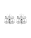 Splendid Pearls Rhodium Plated Silver 5-5.5mm Fres In Metallic