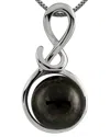 Splendid Pearls Silver 11-12mm Pearl Pendant In Metallic