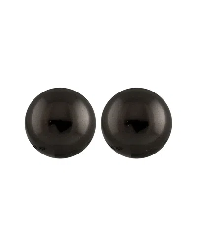 SPLENDID PEARLS SPLENDID PEARLS SILVER 12-13MM PEARL EARRINGS