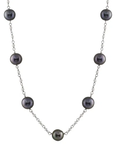 SPLENDID PEARLS SPLENDID PEARLS SILVER 12-13MM PEARL NECKLACE