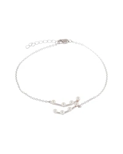 Splendid Pearls Silver 2.5-3mm Pearl Bracelet